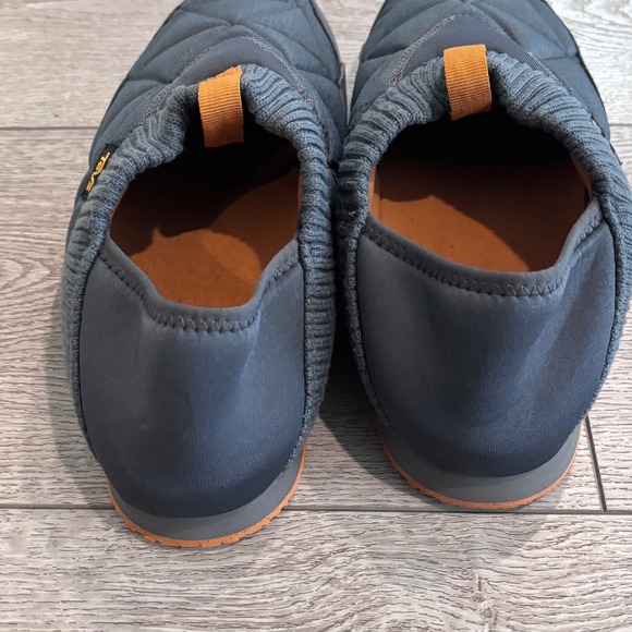 Teva ReEmber Mens 13 Quilted Slip On Camp Shoes Grey Outdoors Casual - Picture 4 of 7